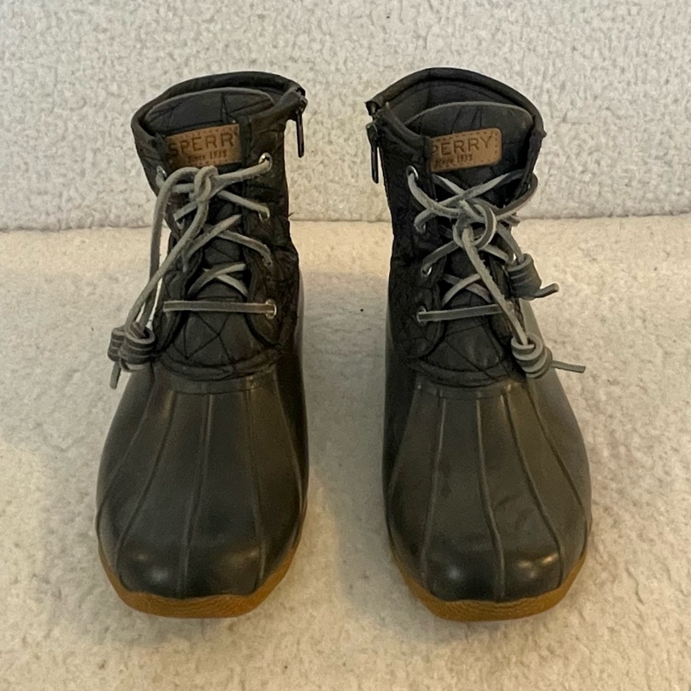 Grey Spery Winter Boots/ Rain boots